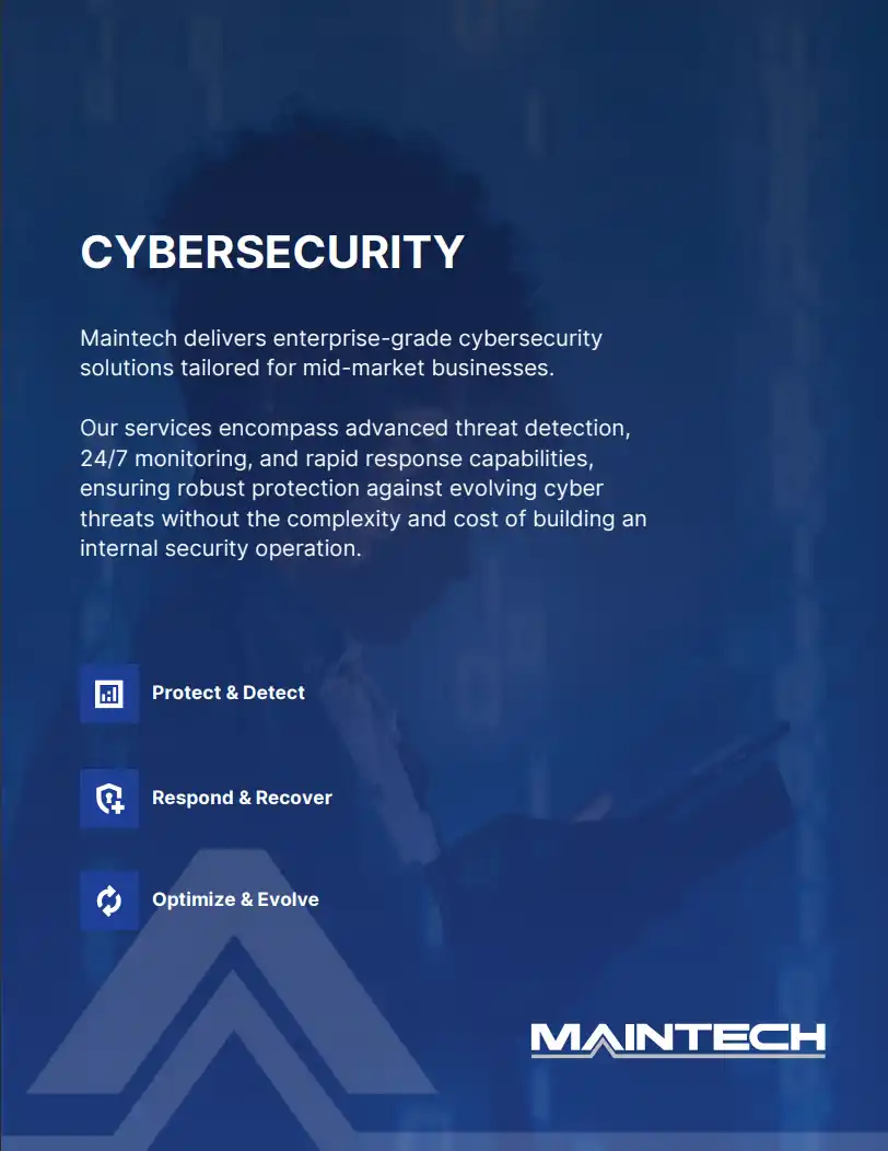 Cybersecurity Datasheet