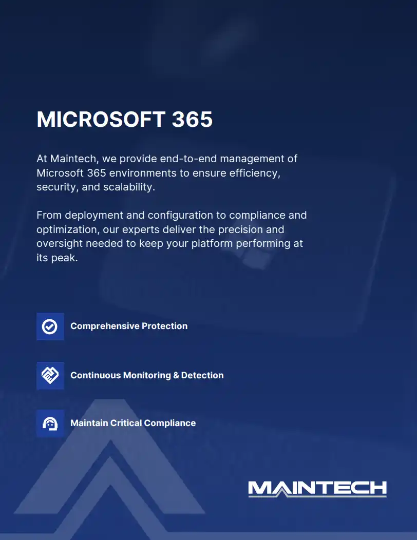 Microsoft 365 Datasheet